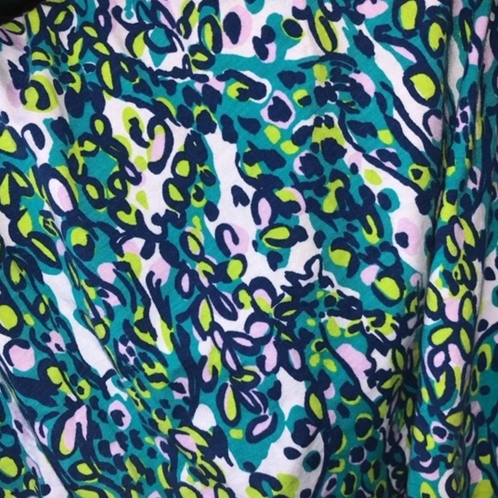 Lilly Pulitzer Windsor Dress It's a Stretch Sea Blue Strapless Dress Size XS - Picture 7 of 8